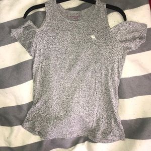 Abercrombie cold shoulder shirt